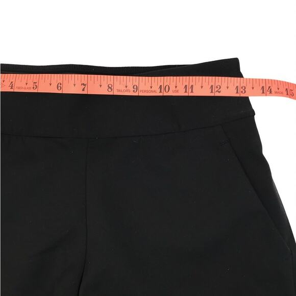 LULULEMON Shaped Away From The Body Solid Short 3" Women Sz 4 Black Athletic - Picture 12 of 13
